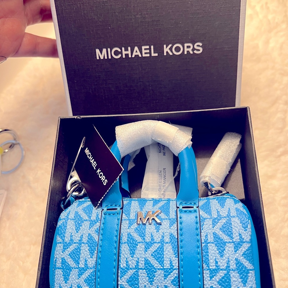 Michael Kors Micro Duffle Key fob